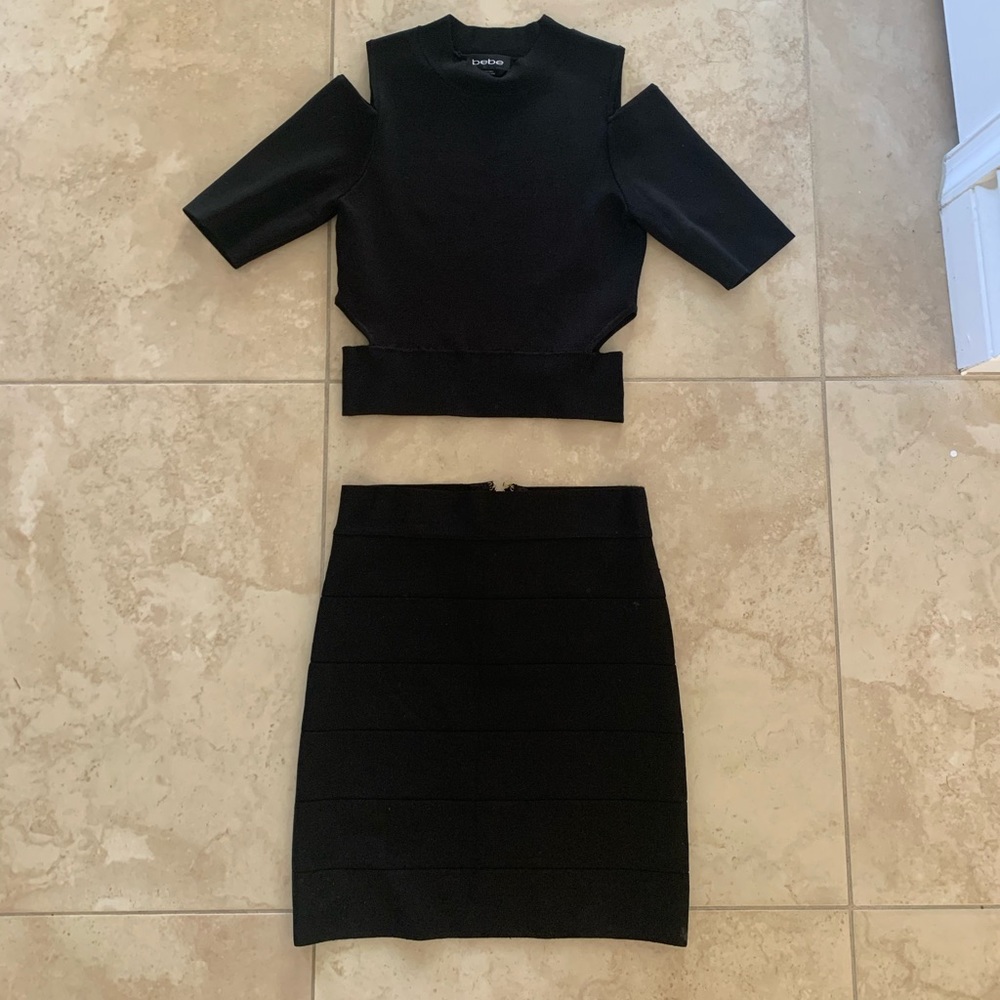 2 piece skirt outfit